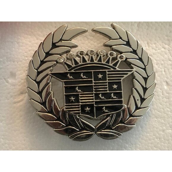 Other - Men's Silver Beautiful Style Front Small Stones Antique Classic Belt Buckle